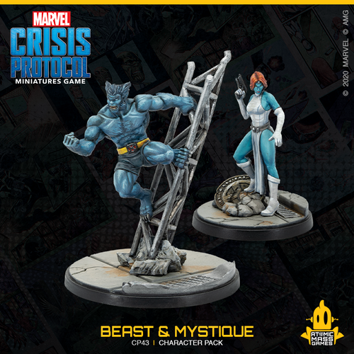 Marvel Crisis Protocol: Mystique & Beast