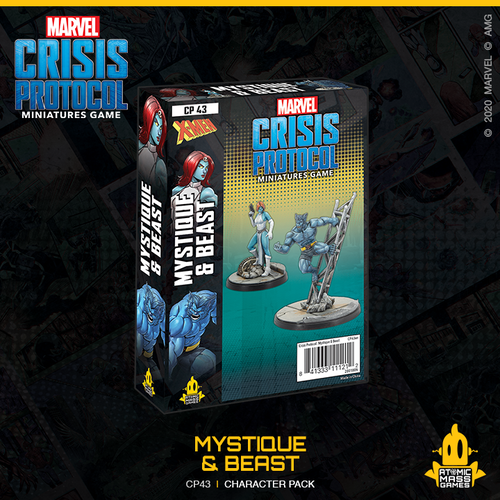 Marvel Crisis Protocol: Mystique & Beast