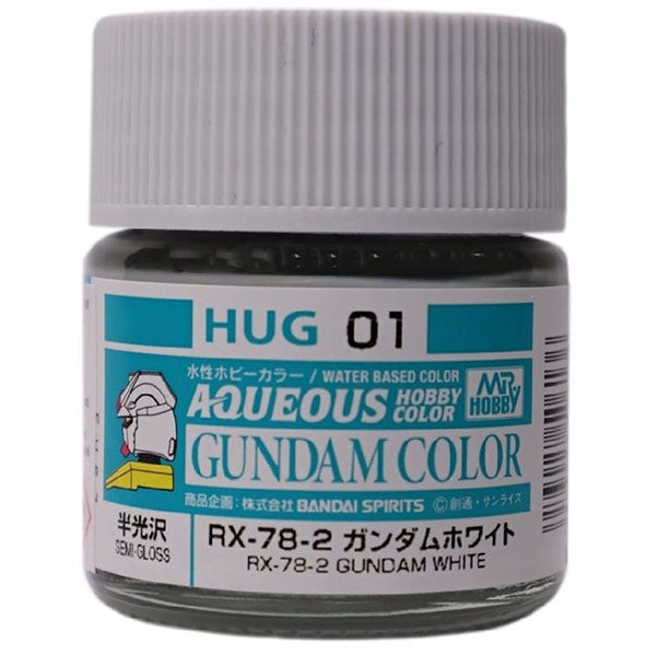 Mr. Hobby: Aqueous Gundam Color Collection (HUG01-HUG208)**