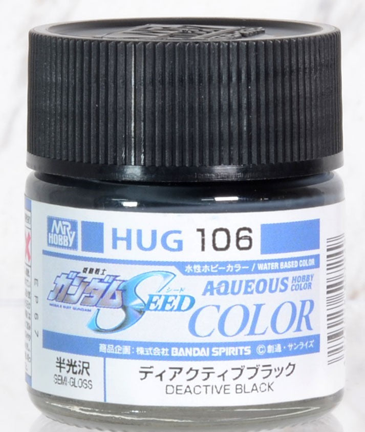 Mr. Hobby: Aqueous Gundam Color Collection (HUG01-HUG208)