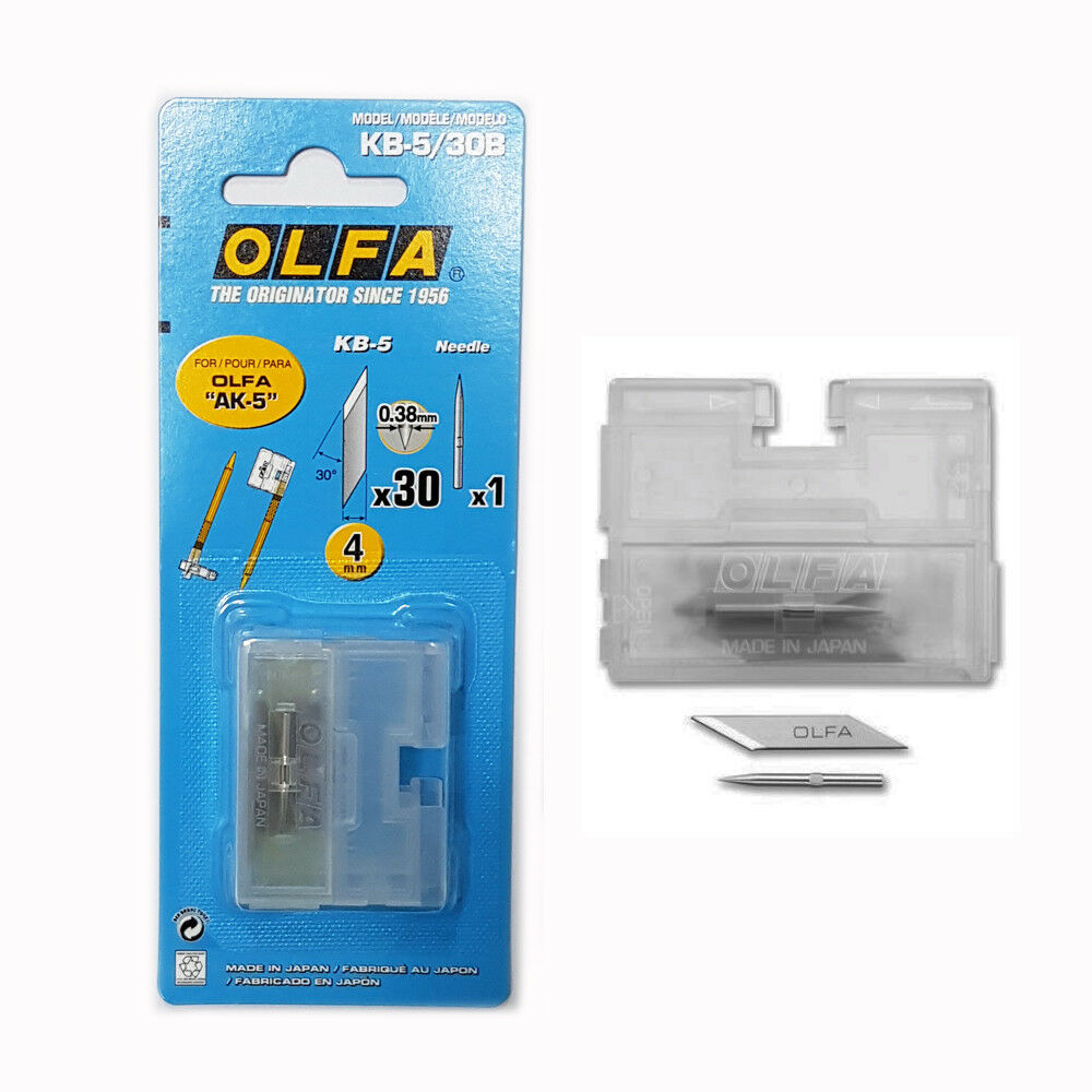 Olfa: 30 Degree Blades 30 Blades KB-5