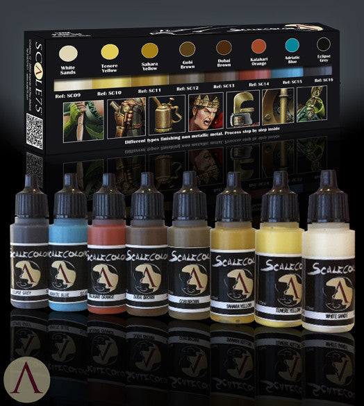 Scale75: NMM Paint Set Gold And Copper