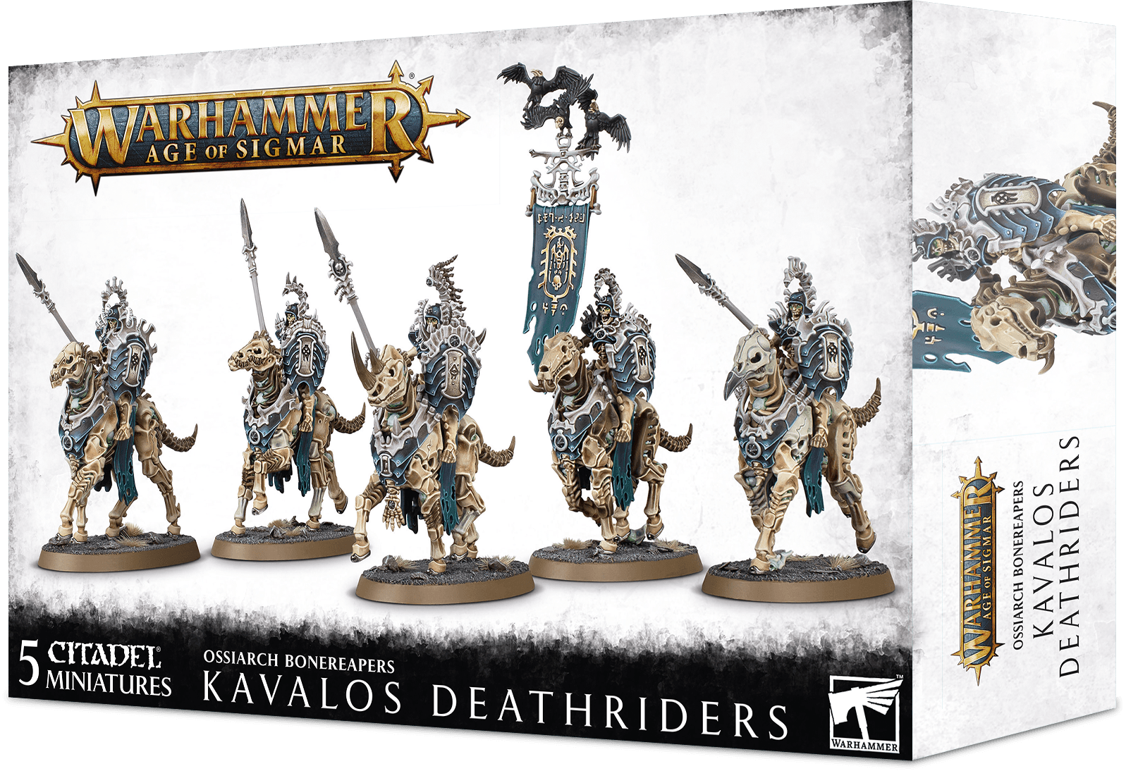 Ossiarch Bonereapers: Kavalos Deathriders