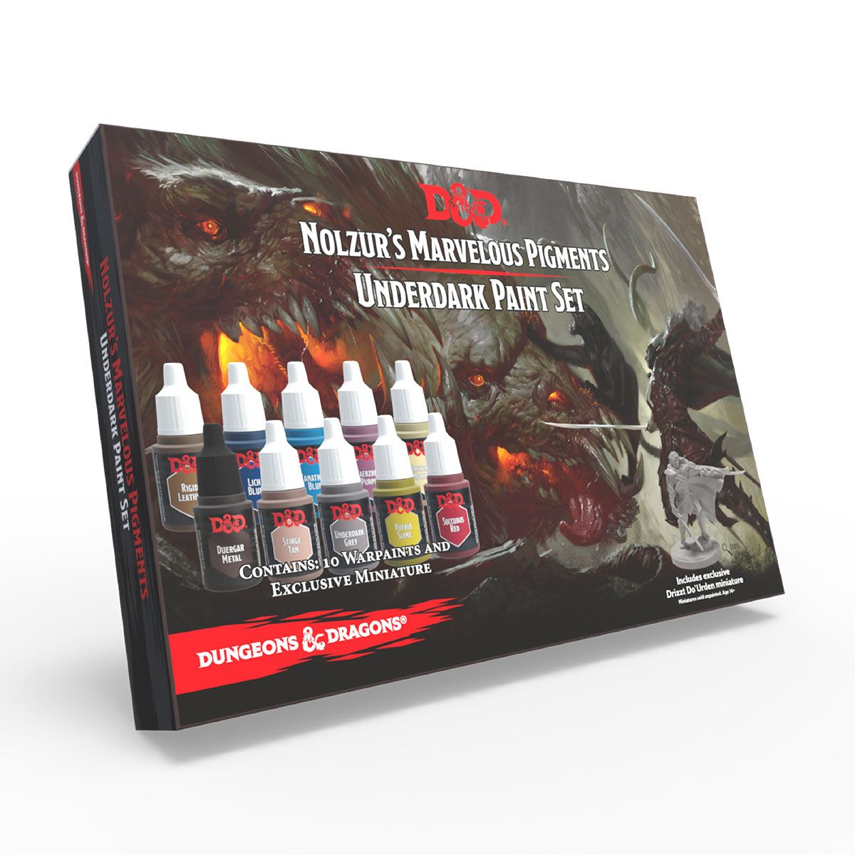 Dungeons & Dragons Nolzur's Marvelous Pigments: Underdark Paint Set