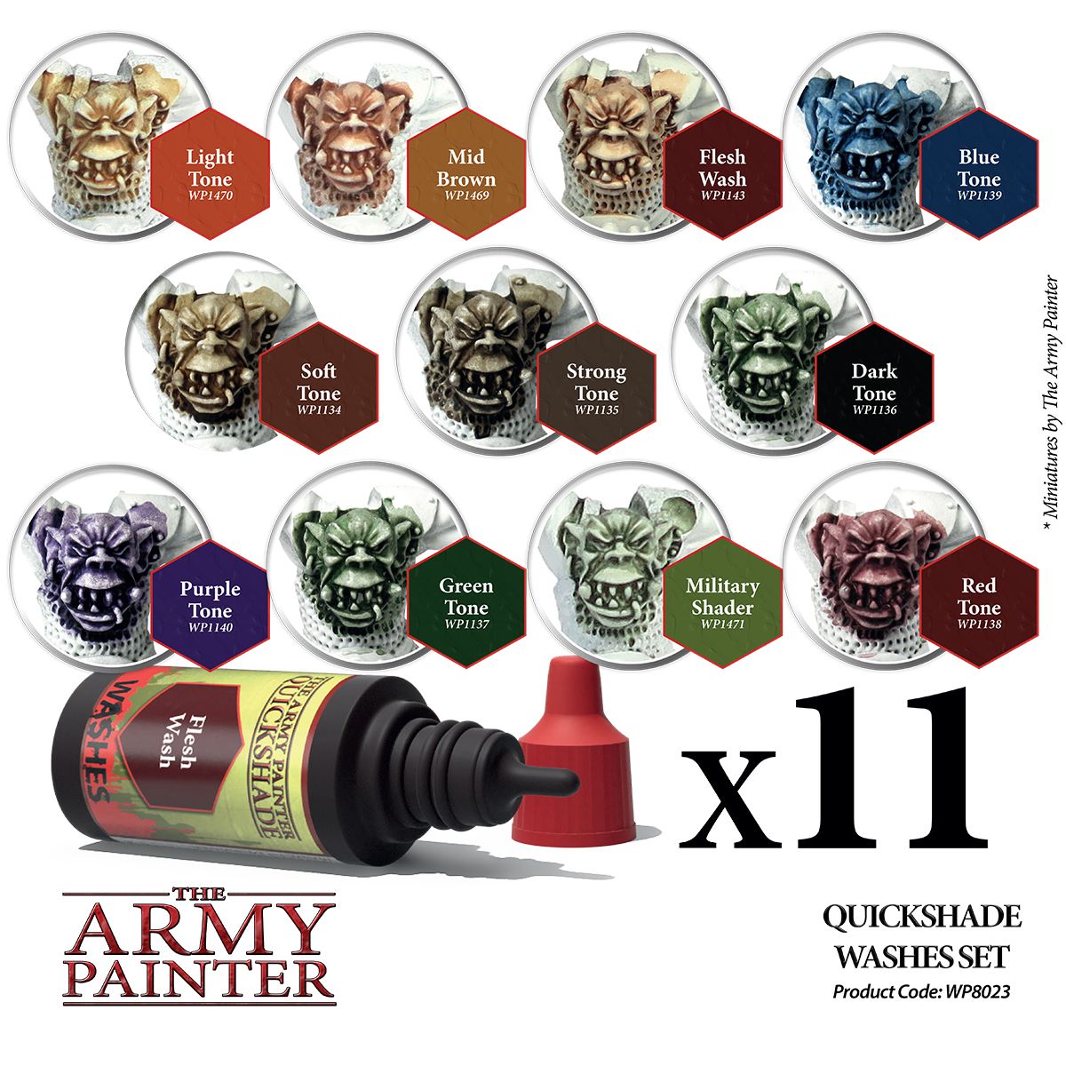 Army Painter Quickshade Washes: Paint Set