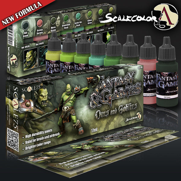 Scale75: Orcs And Goblins Paint Set