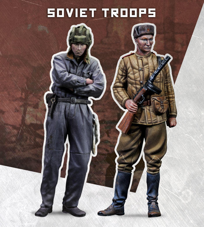 SOVIET TROOPS 1/48