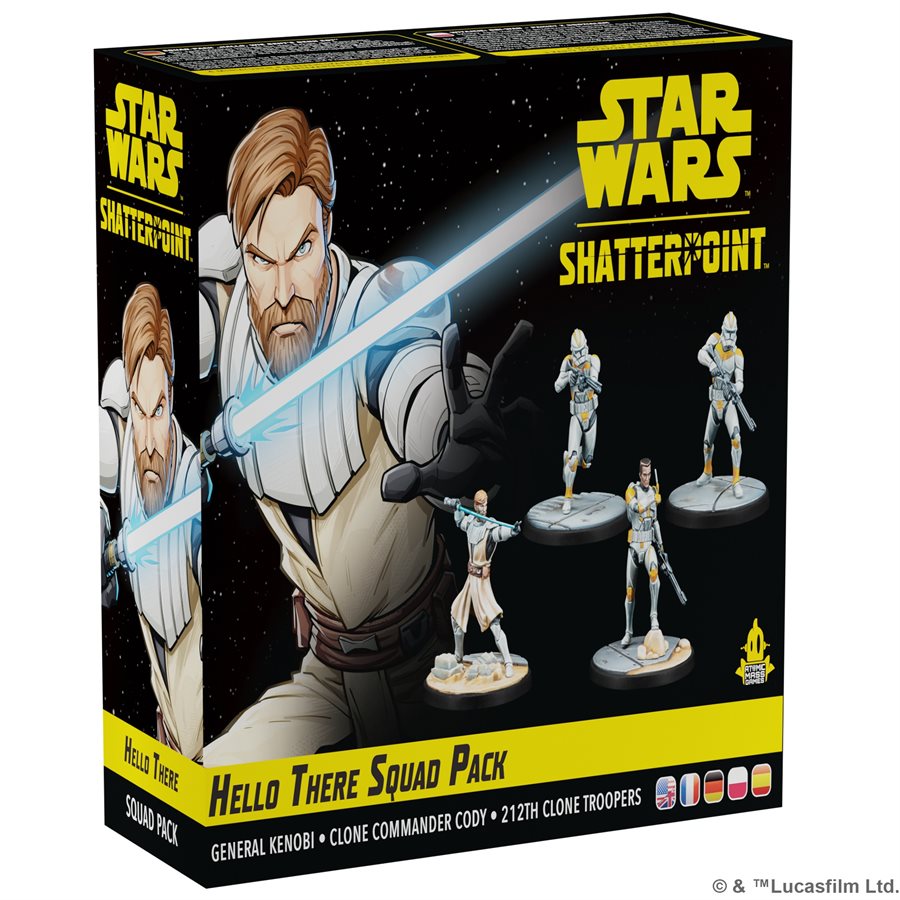 Star Wars Shatterpoint: Hello There: General Obi-Wan Kenobi Squad Pack
