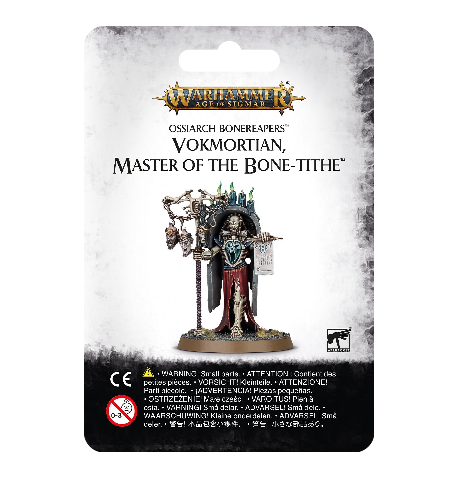 Ossiarch Bonereapers: Vokmortian, Master of the Bone-Tithe (Web)