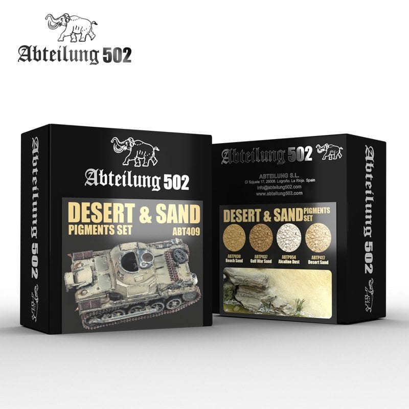 Abteilung 502: Desert & Sand Pigments Set