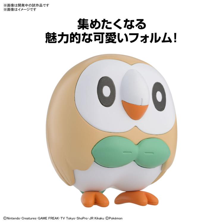 Bandai Pokemon Model Quick!! Rowlet