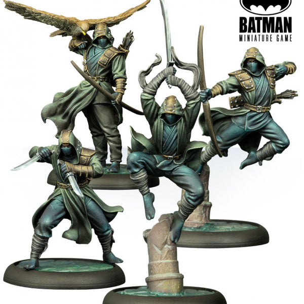 Figurines Batman Miniature Game - League Of Assassins Card Pack - Knight Models - Neuf