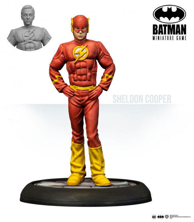 Batman Miniature Game: The Big Bang Theory: Justice League