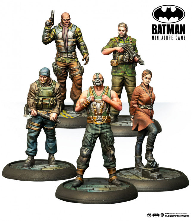 Batman Miniature Game: The Fire Rises: The Dark Knight Rises