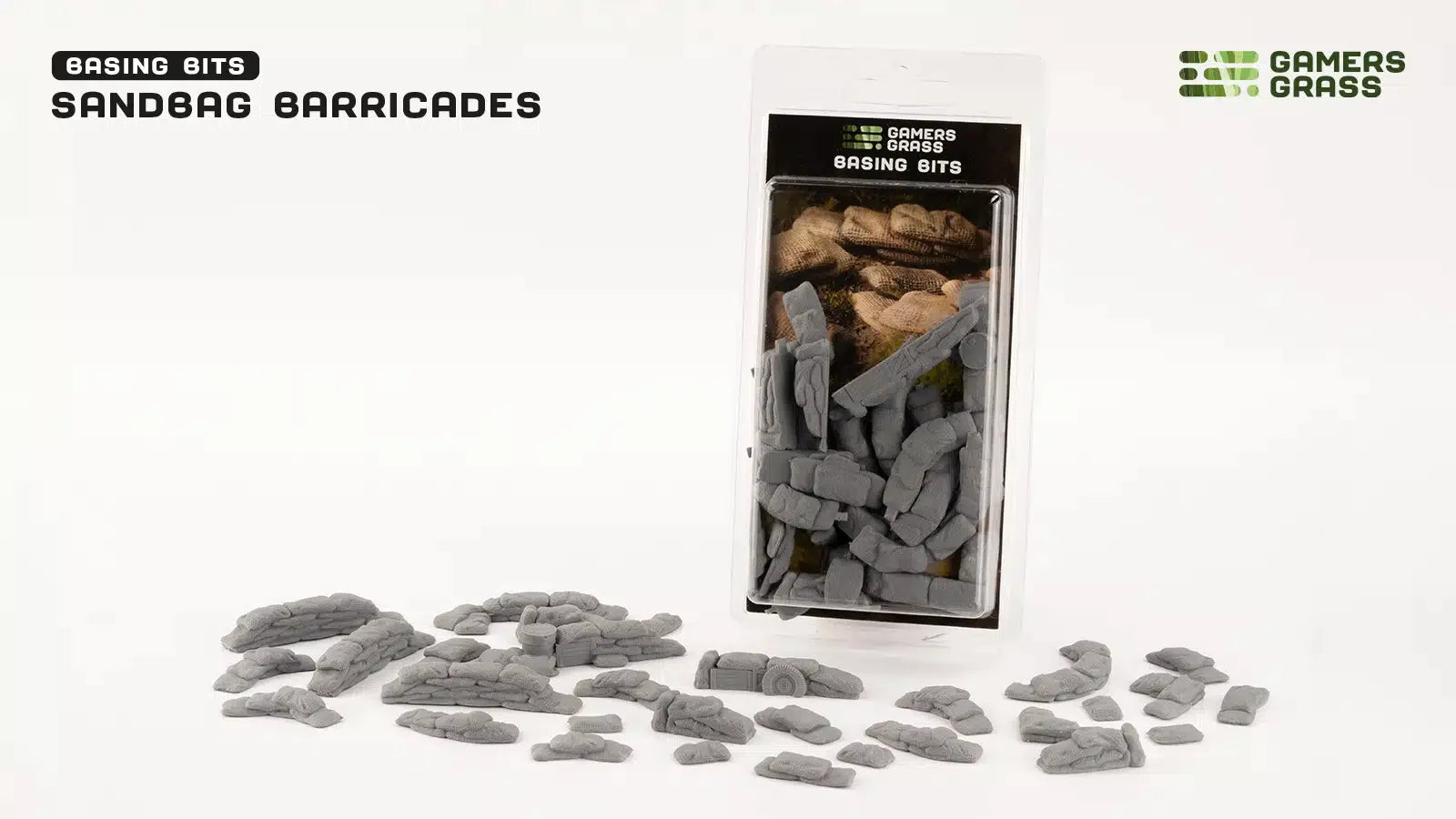 Gamers Grass: Sandbag Barricades Basing Bits