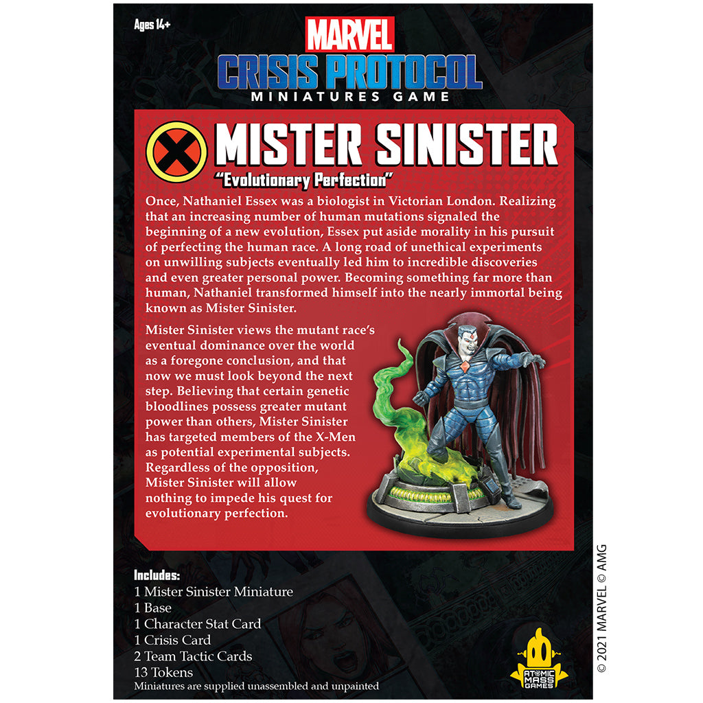 Marvel Crisis Protocol: Mr. Sinister