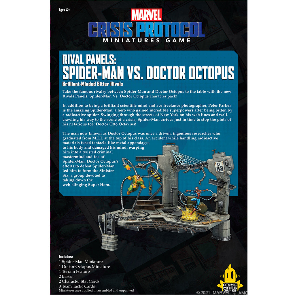 Marvel Crisis Protocol: Rival Panels: Spider-Man Vs Doctor Octopus