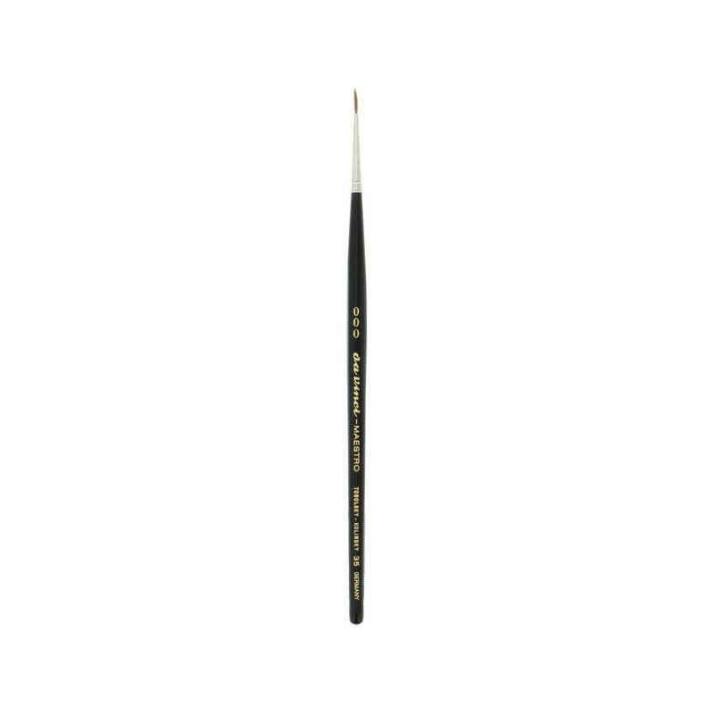 Da Vinci: Series 35 Maestro Kolinsky Brush - Long Tapered Round, Short Handle