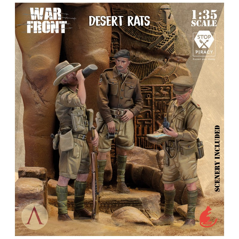 Desert Rats 2d Style DESERT RATS - DIORAMA 1/35