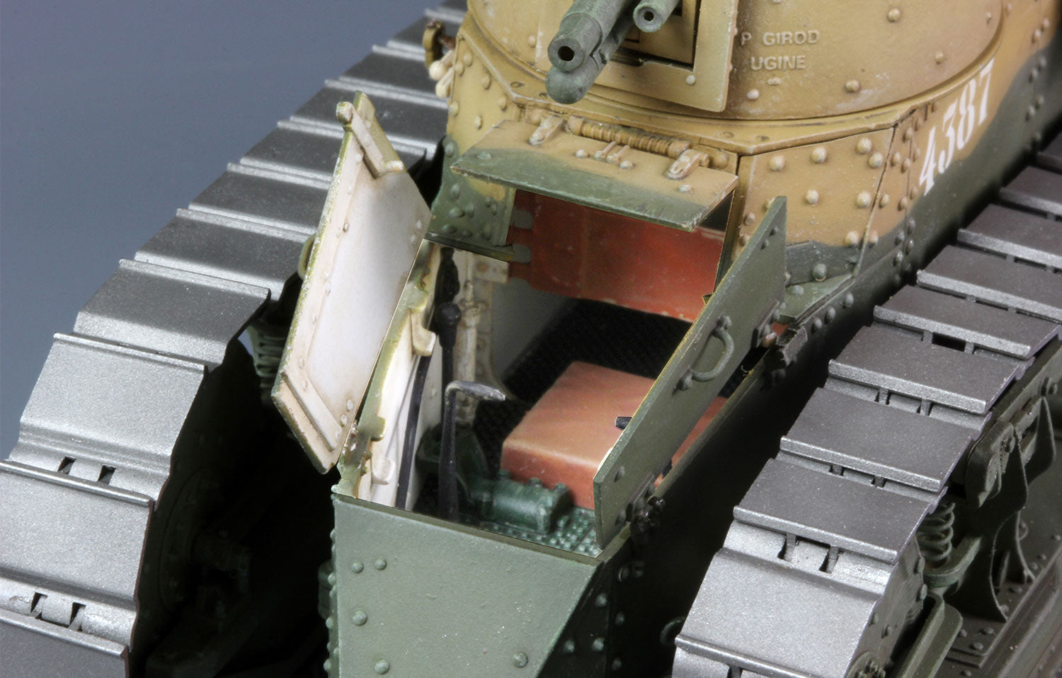 Meng: 1/35 French FT-17 Light Tank (Cast Turret), Full Interior