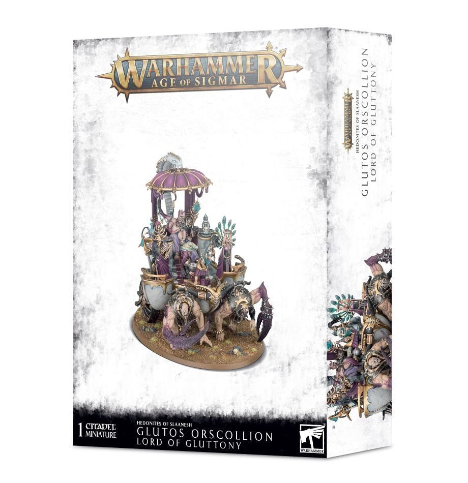 Slaanesh: Glutos Orscollion Lord of Gluttony (Web)