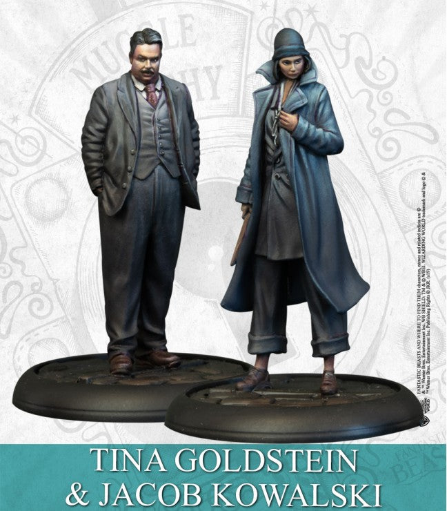 Harry Potter Miniature Game: Tina Goldstein & Jacob Kowalski