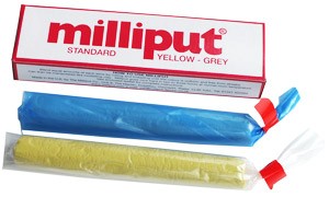 Milliput Standard Putty Yellow-Grey (4oz)