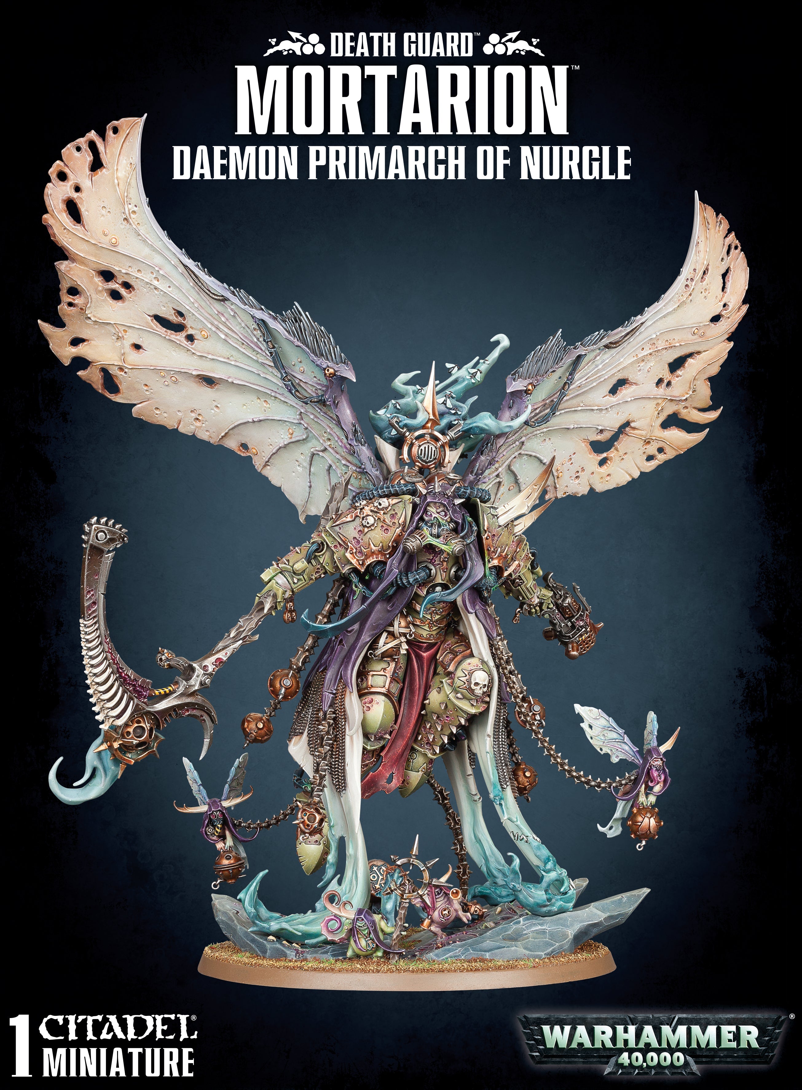 Death Guard: Mortarium Daemon Primarch of Nurgle