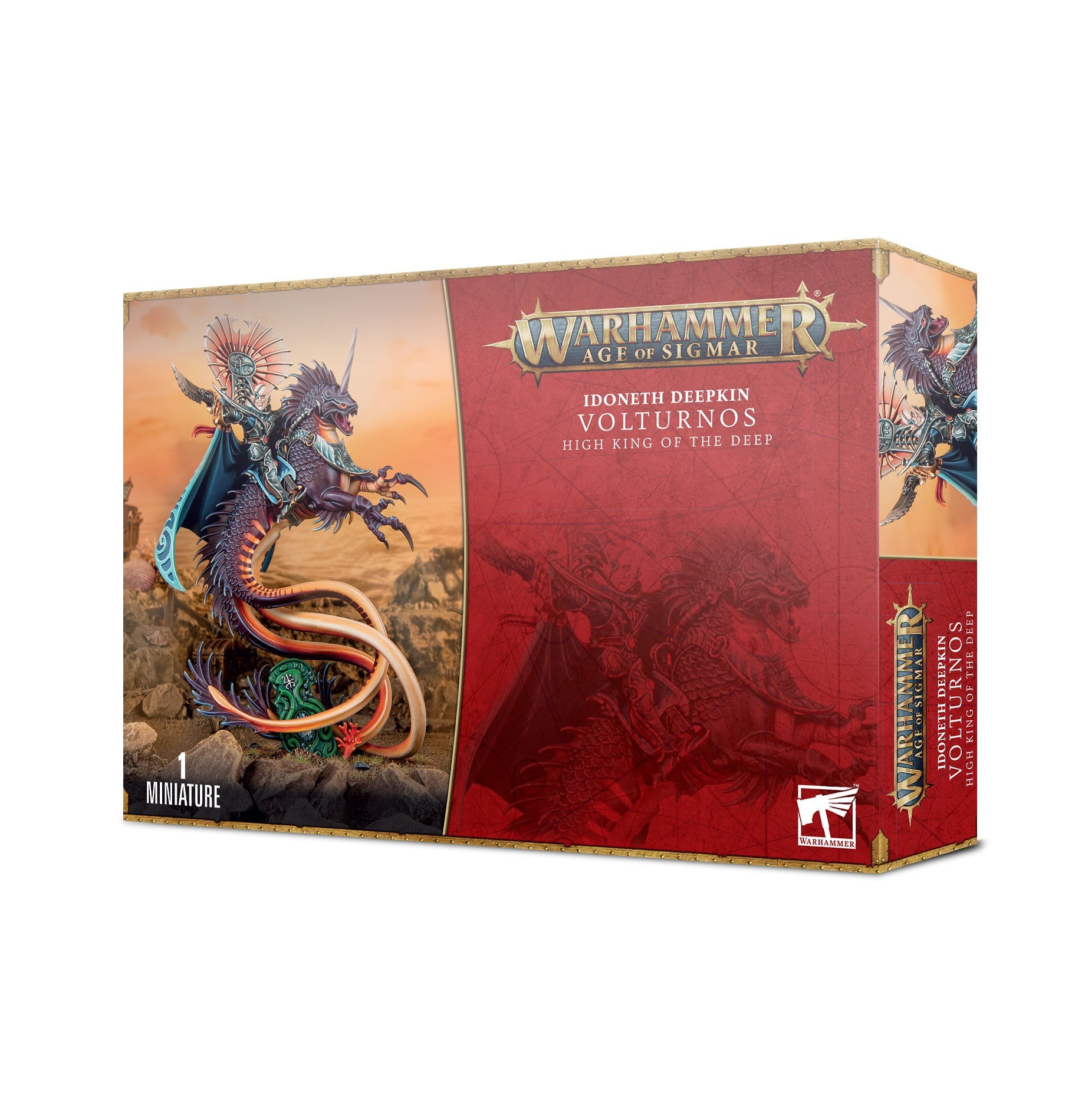 Idoneth Deepkin: Volturnos, High King of the Deep / Akhelian King