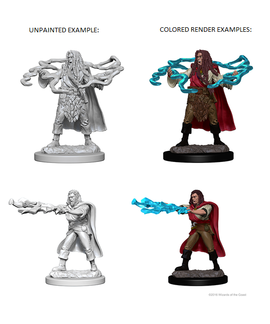 D&D Nolzur’s Marvelous Miniatures: Human Male Sorcerer