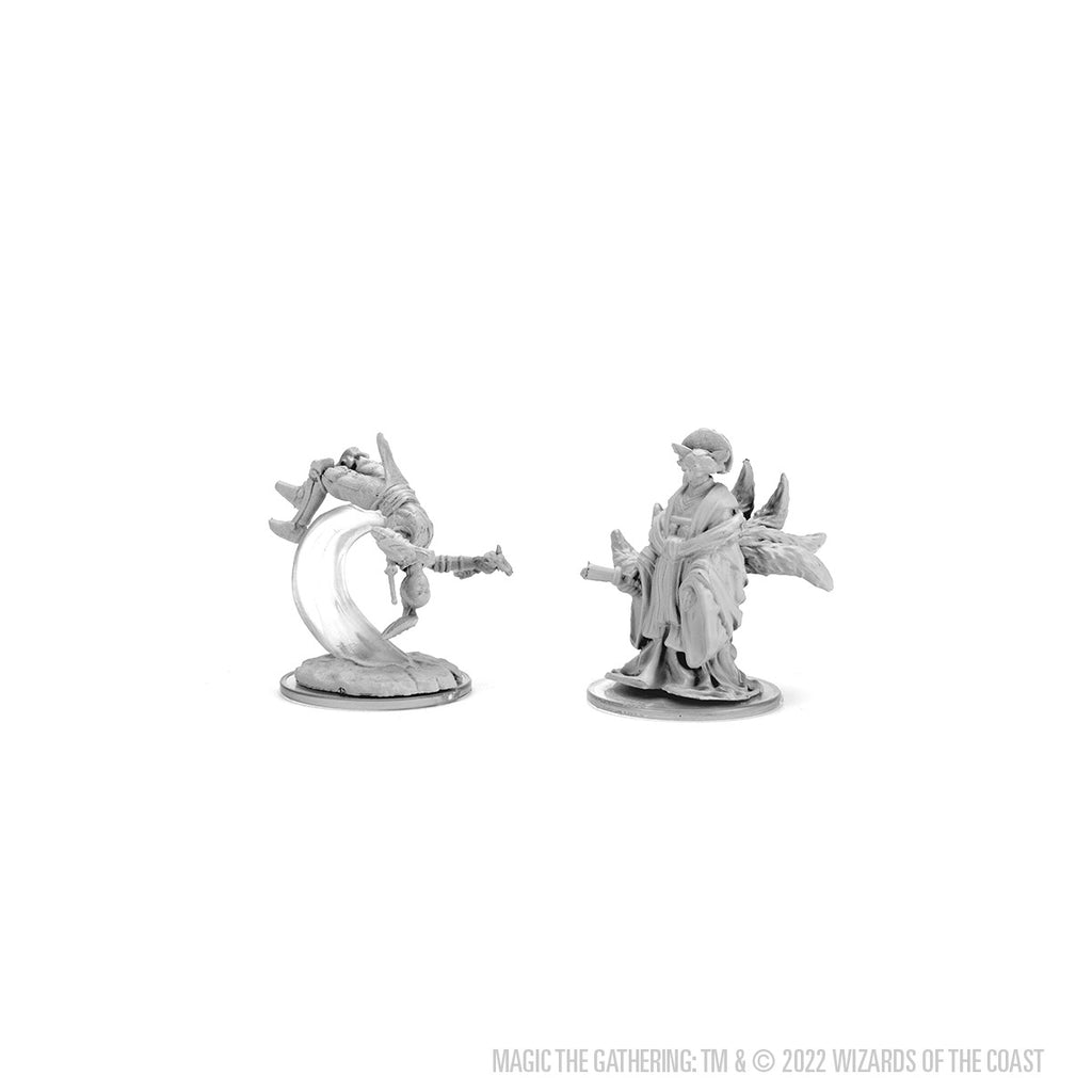 Magic: The Gathering Unpainted Miniatures: Kotose And Light-Paw