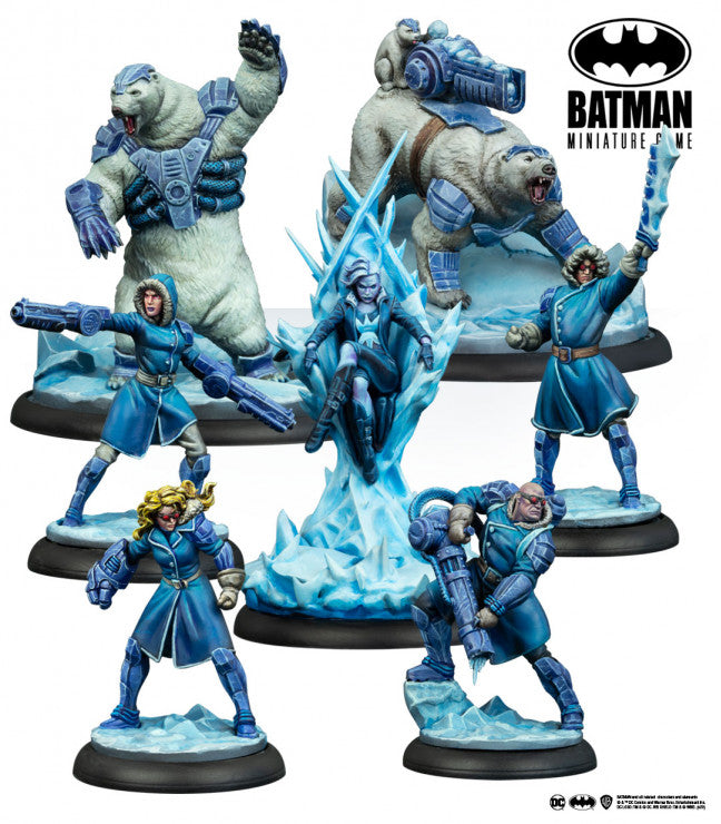 Batman Miniature Game: Mr. Freeze Crew: Cold As Ice