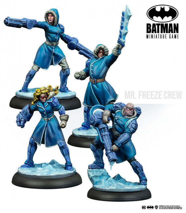 Batman Miniature Game: Mr. Freeze Crew: Cold As Ice