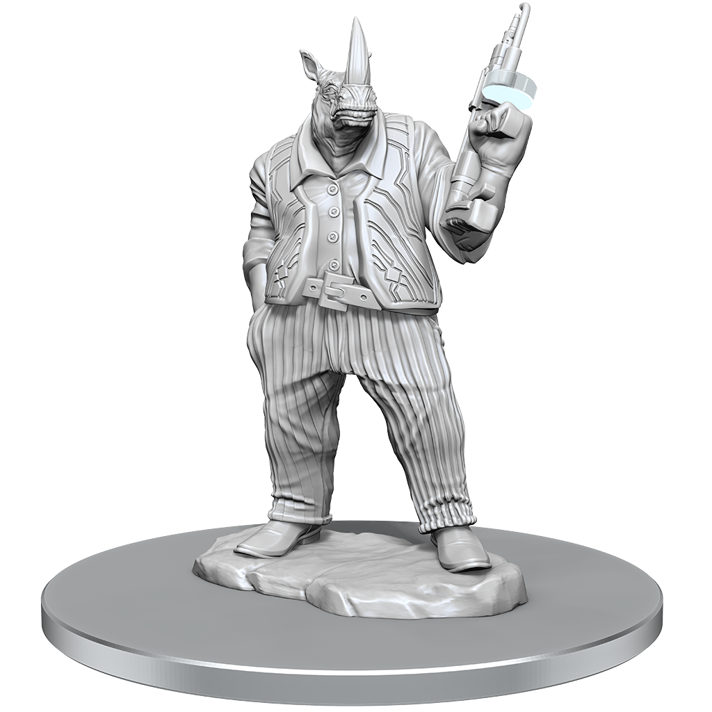 Magic: The Gathering Unpainted Miniatures: Freelance Muscle/Rhox