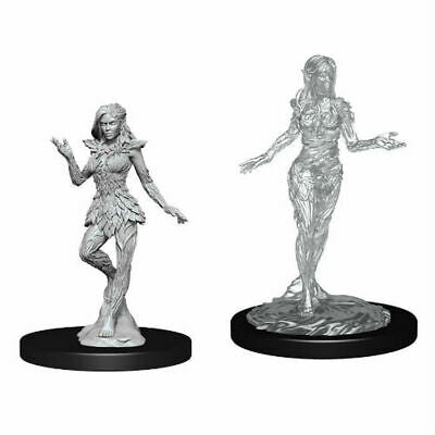 Pathfinder Deep Cuts Unpainted Miniatures: Nymph And Dryad
