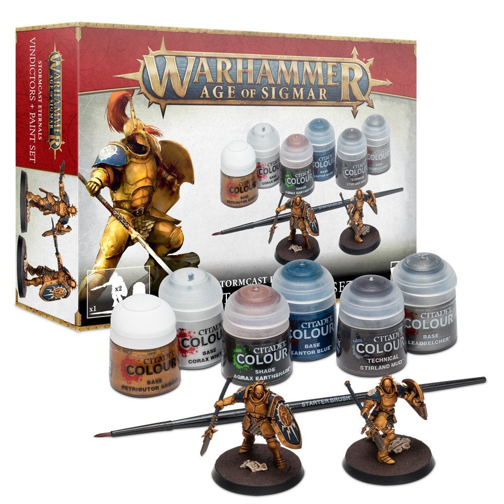 Warhammer Age of Sigmar: Stormcast Eternals Paint Set