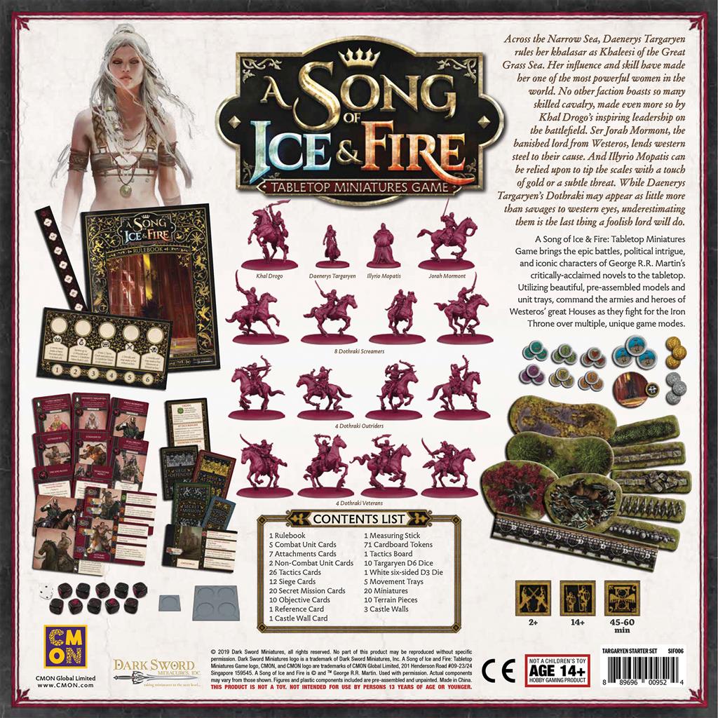 A Song of Ice and Fire - House Targaryen: Starter Set