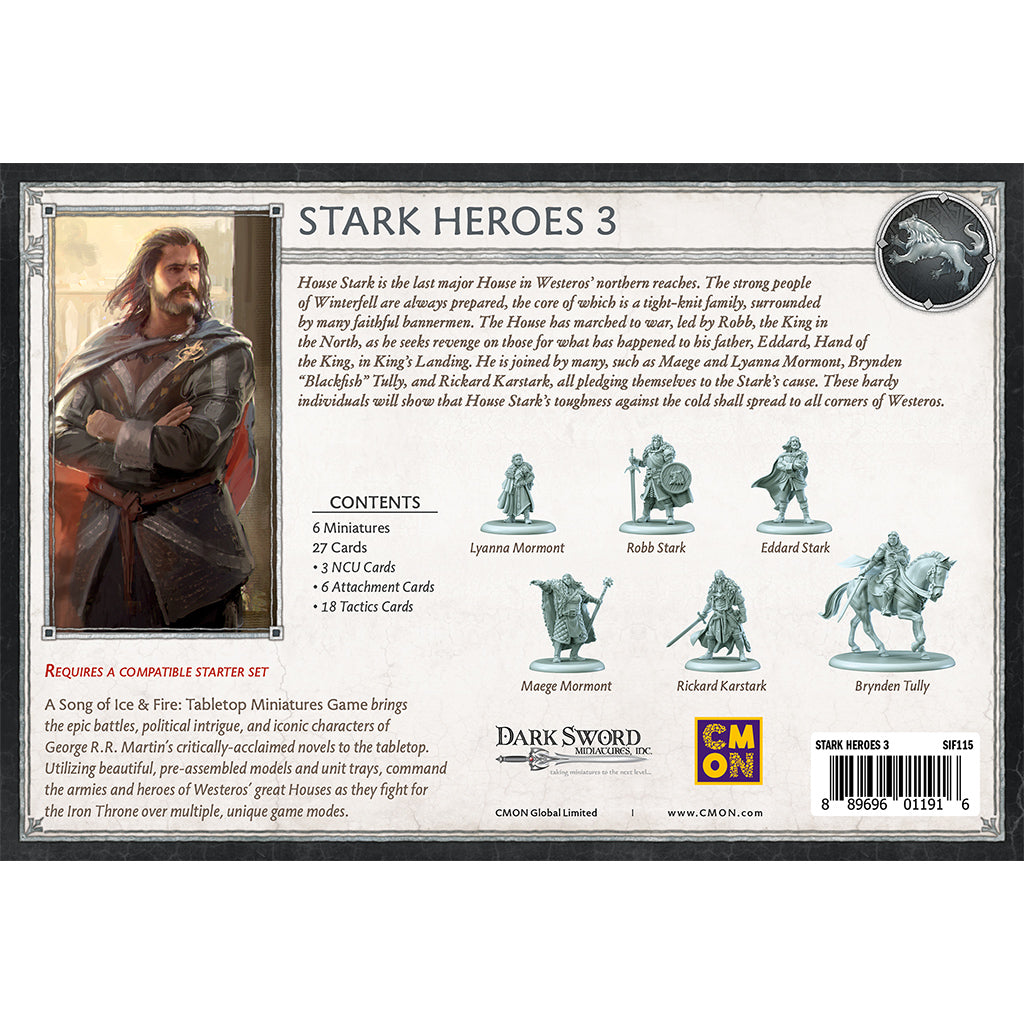 A Song of Ice and Fire - House Stark: Heroes 3