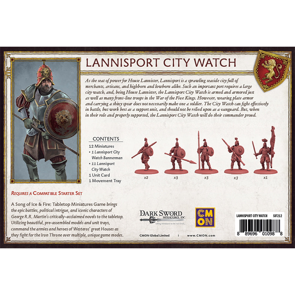 A Song of Ice and Fire - House Lannister: Lannisport City Watch