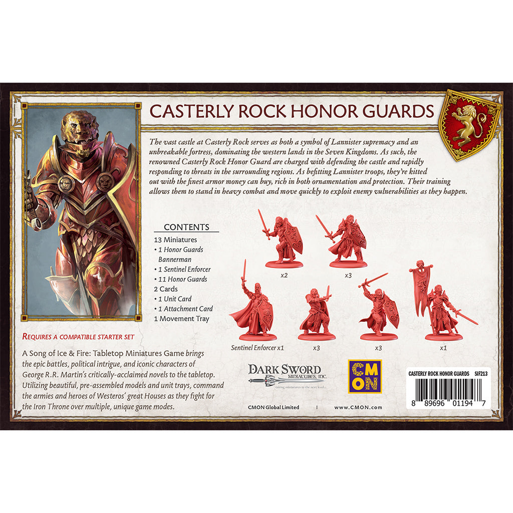 A Song of Ice and Fire - House Lannister: Casterly Rock Honor Guards