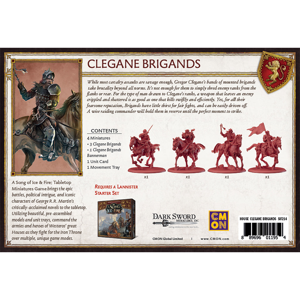 A Song of Ice and Fire - House Lannister: Clegane Brigands