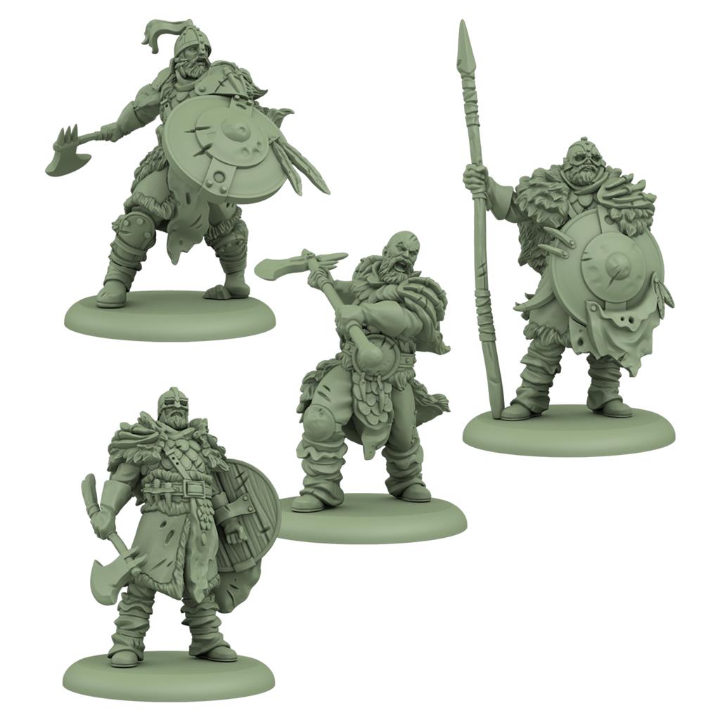 A Song of Ice and Fire - Tabletop Miniatures Game - Free Folk - Thenn Warriors