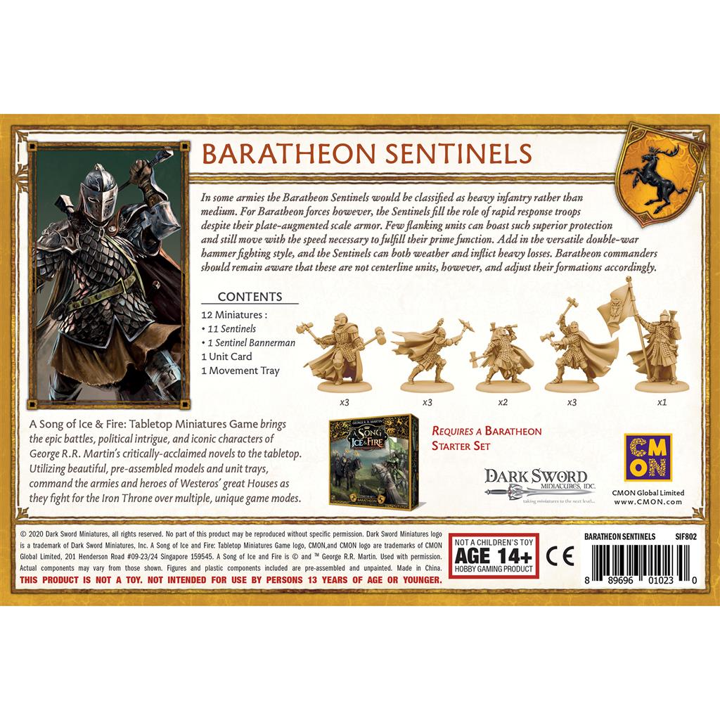 A Song of Ice and Fire - House Baratheon: Sentinels