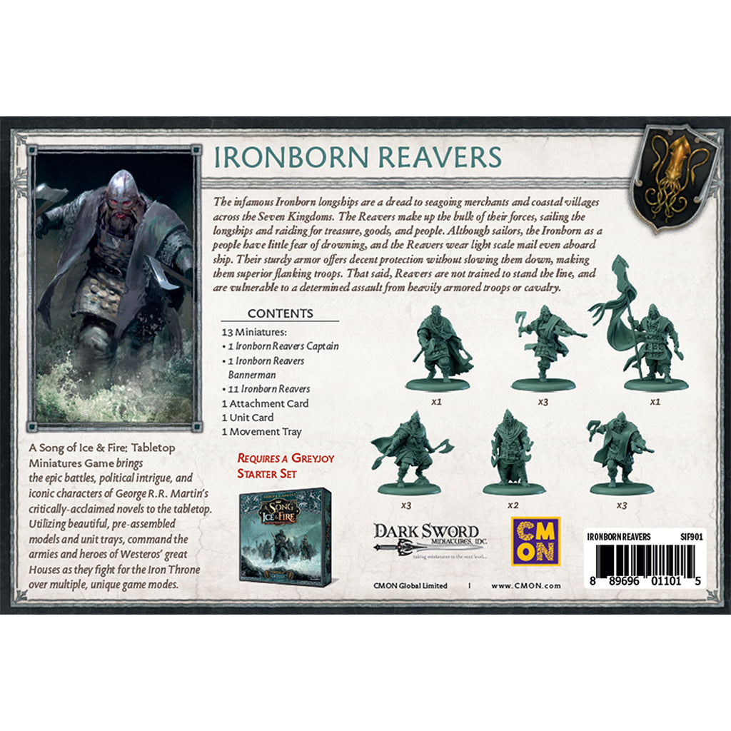 A Song of Ice and Fire - House Greyjoy: Ironborn Reavers