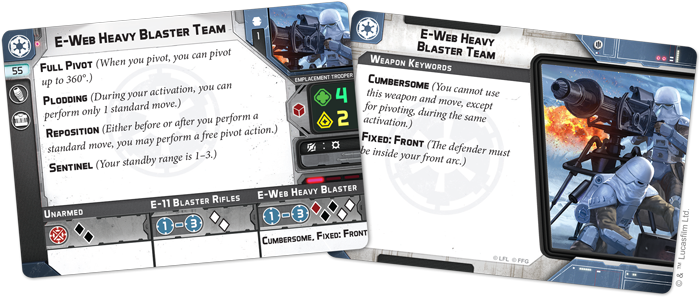 Galactic Empire: E-Web Heavy Blaster Team