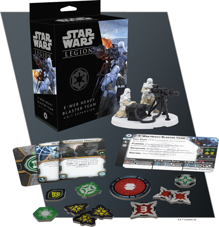 Galactic Empire: E-Web Heavy Blaster Team