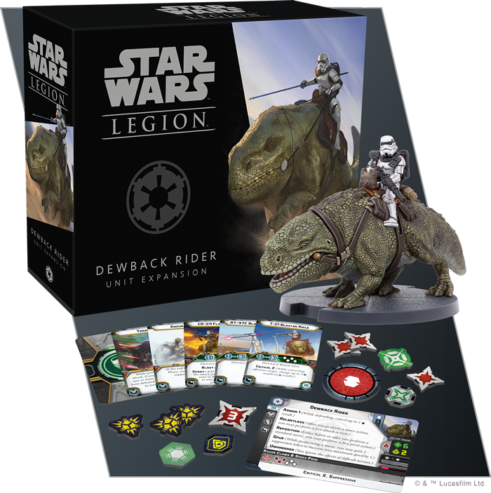 Galactic Empire: Dewback Rider