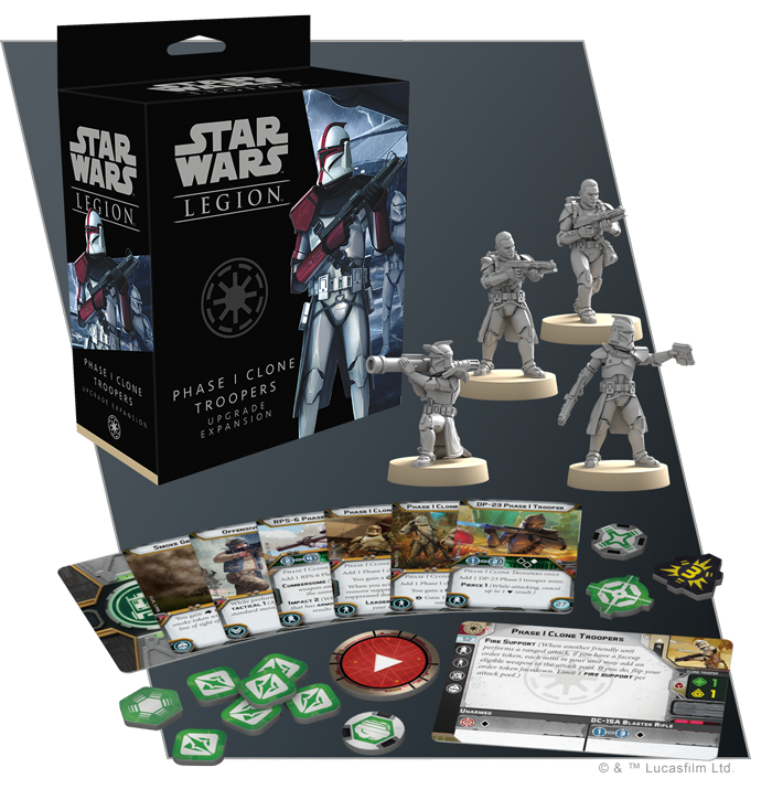 Galactic Republic: Phase I Clone Troopers Upgrade Expansion