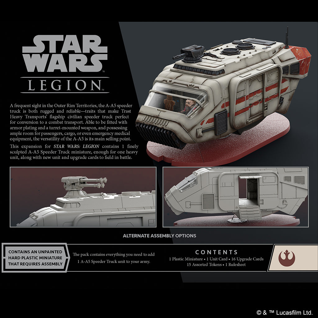 Rebel Alliance: A-A5 Speeder Truck