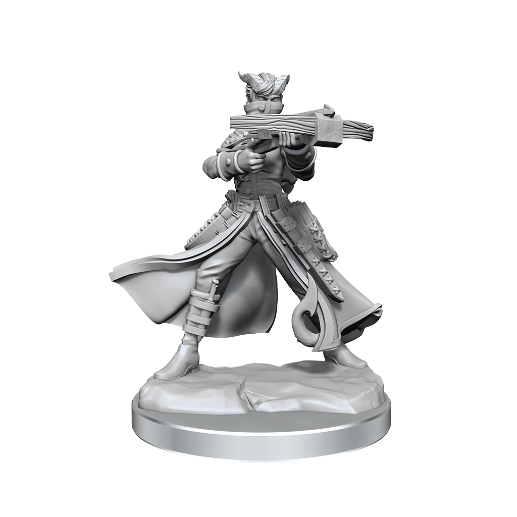 D&D Frameworks: Tiefling Rogue Female - Unpainted and Unassembled